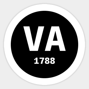 Virginia | VA 1788 Sticker